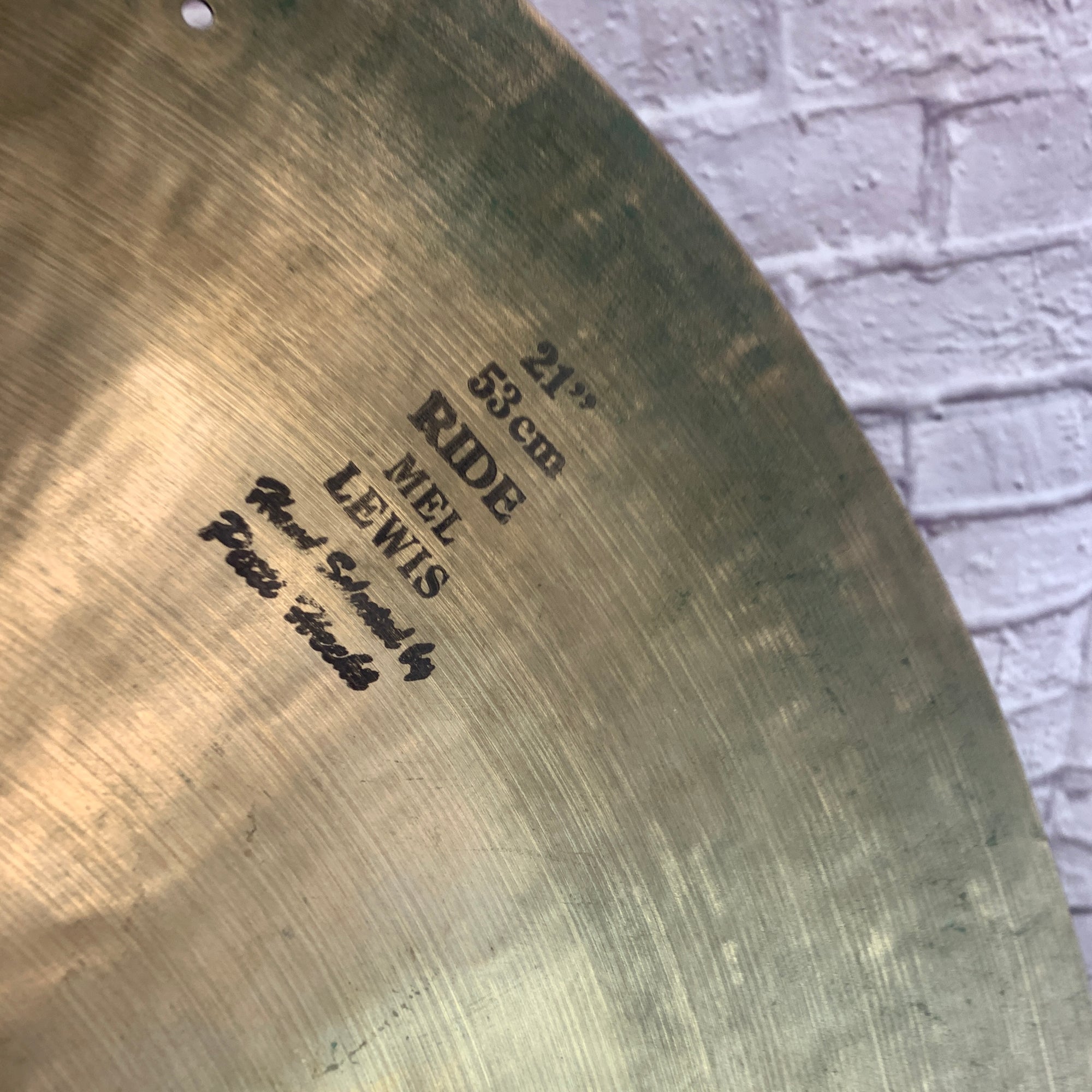 Istanbul Mehmet 21 Mel Lewis Signature Ride Cymbal