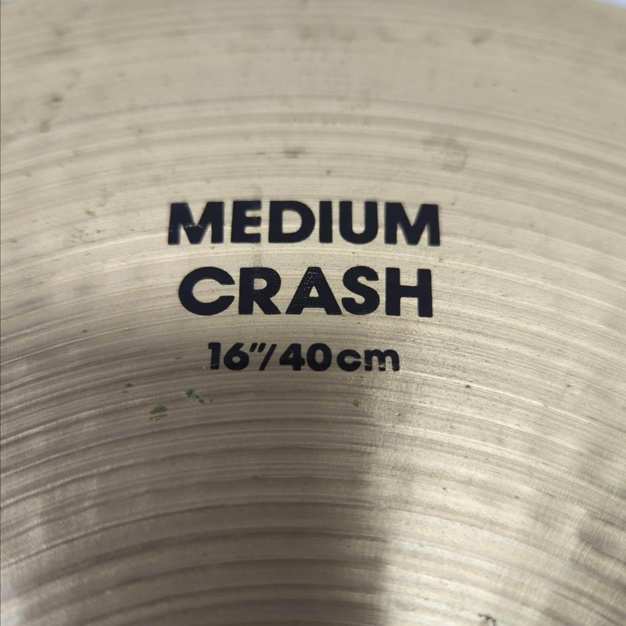 Zildjian Medium Crash 16" 40cm Crash Cymbal 1250g 1981-1992 (“CO.” Stamp)