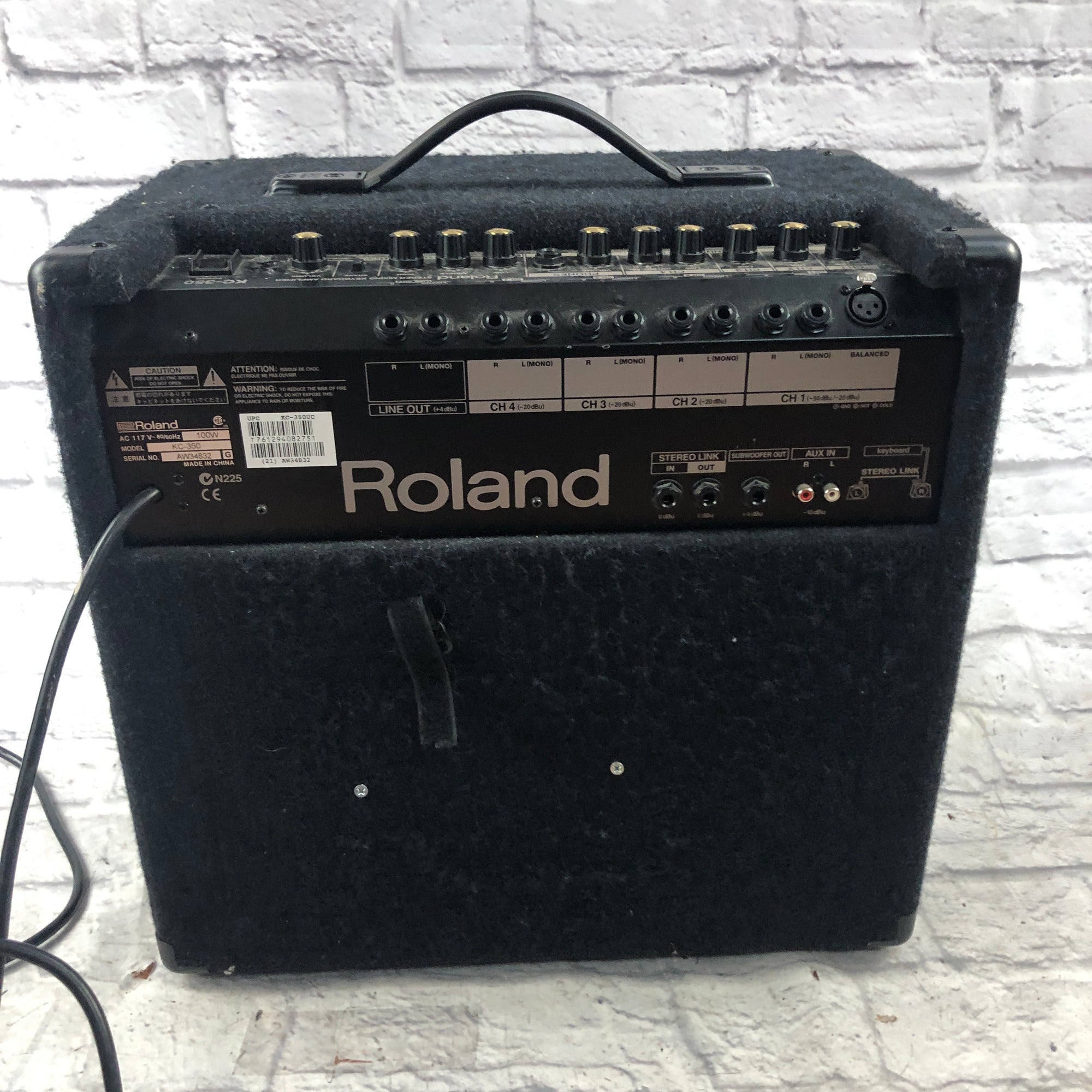 Roland KC-350 キーボードアンプ 通電確認済 100W ローランド