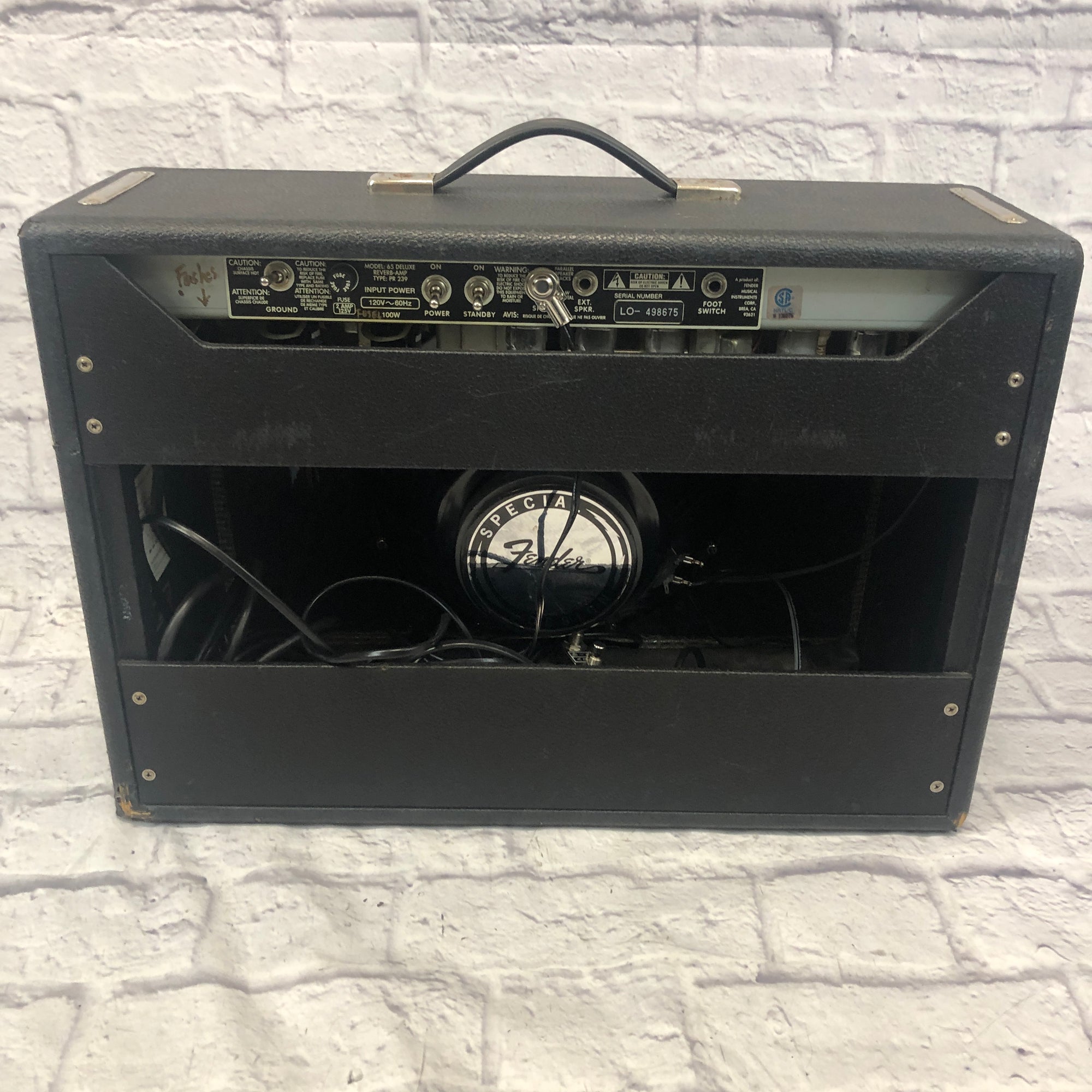 Fender 65 Deluxe Reverb Reissue 22w 1x12 Tube Combo Amp