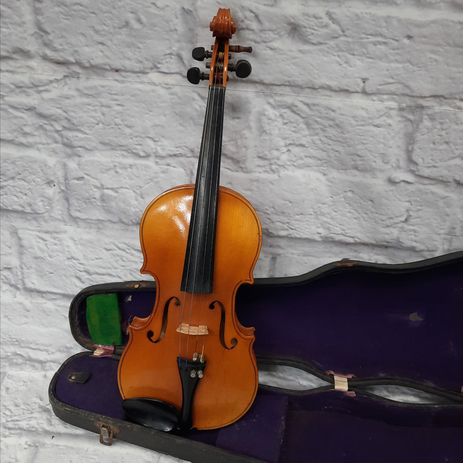 Andreas Amati Fecit Cremonae Anno 16 3/4 Violin w/Case