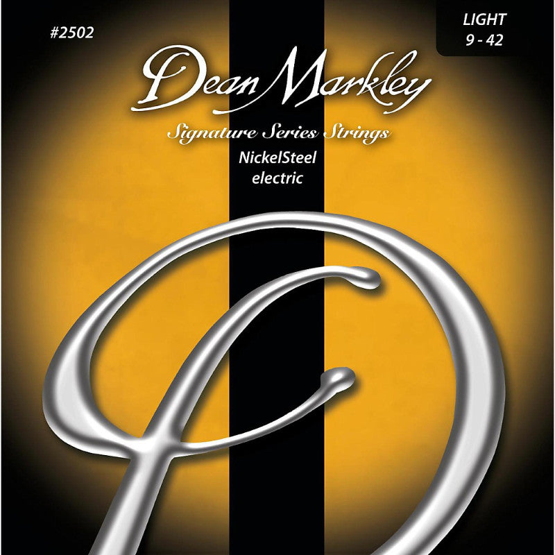 Dean Markley 2502 9-42 Light NickelSteel Electric Guitar Strings