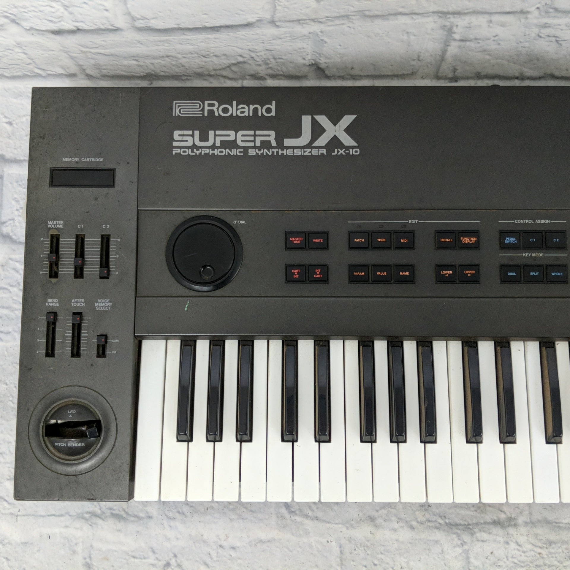 Vintage 1980s Roland Super JX JX-10 Synthesizer