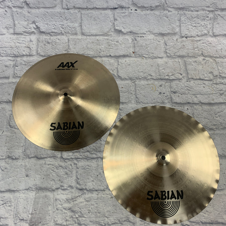 Sabian 14 AAX X-Celerator Hi Hat Cymbal Pair