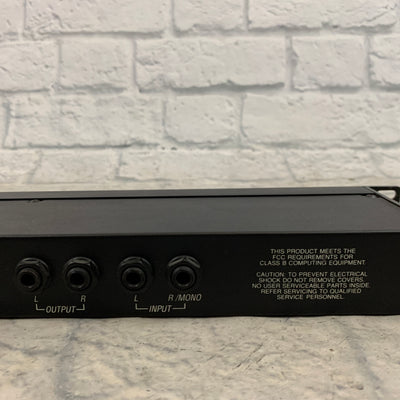 Alesis Microverb III Digital Reverb and Delay Rack Unit w/ Power Supply