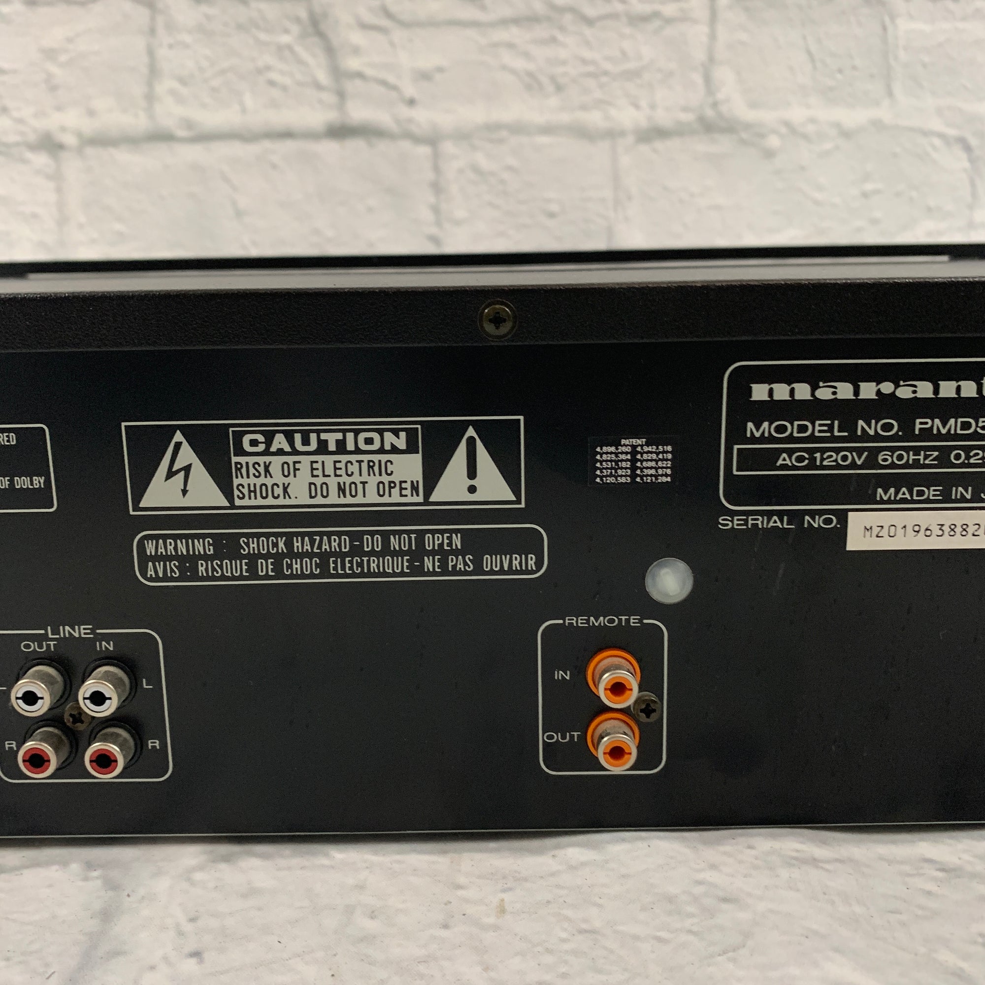 Marantz Professional PMD-500U Dual Well Rackmount Cassette Recorder