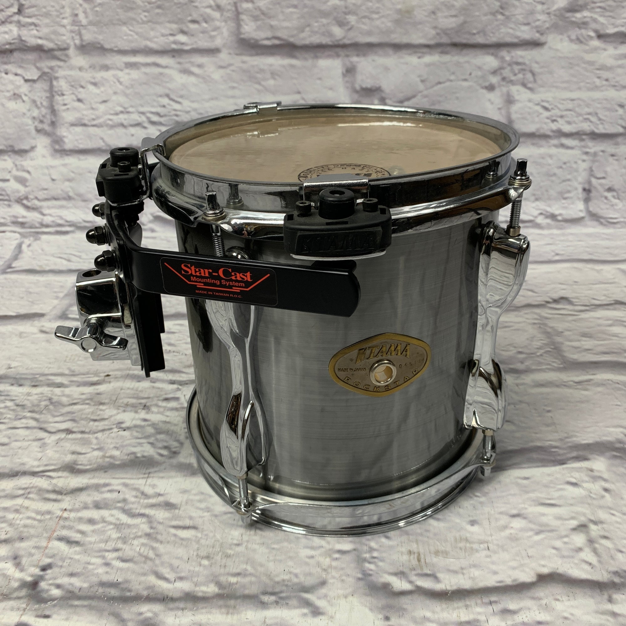 Tama Rockstar 8X9" Rack Tom SIlver