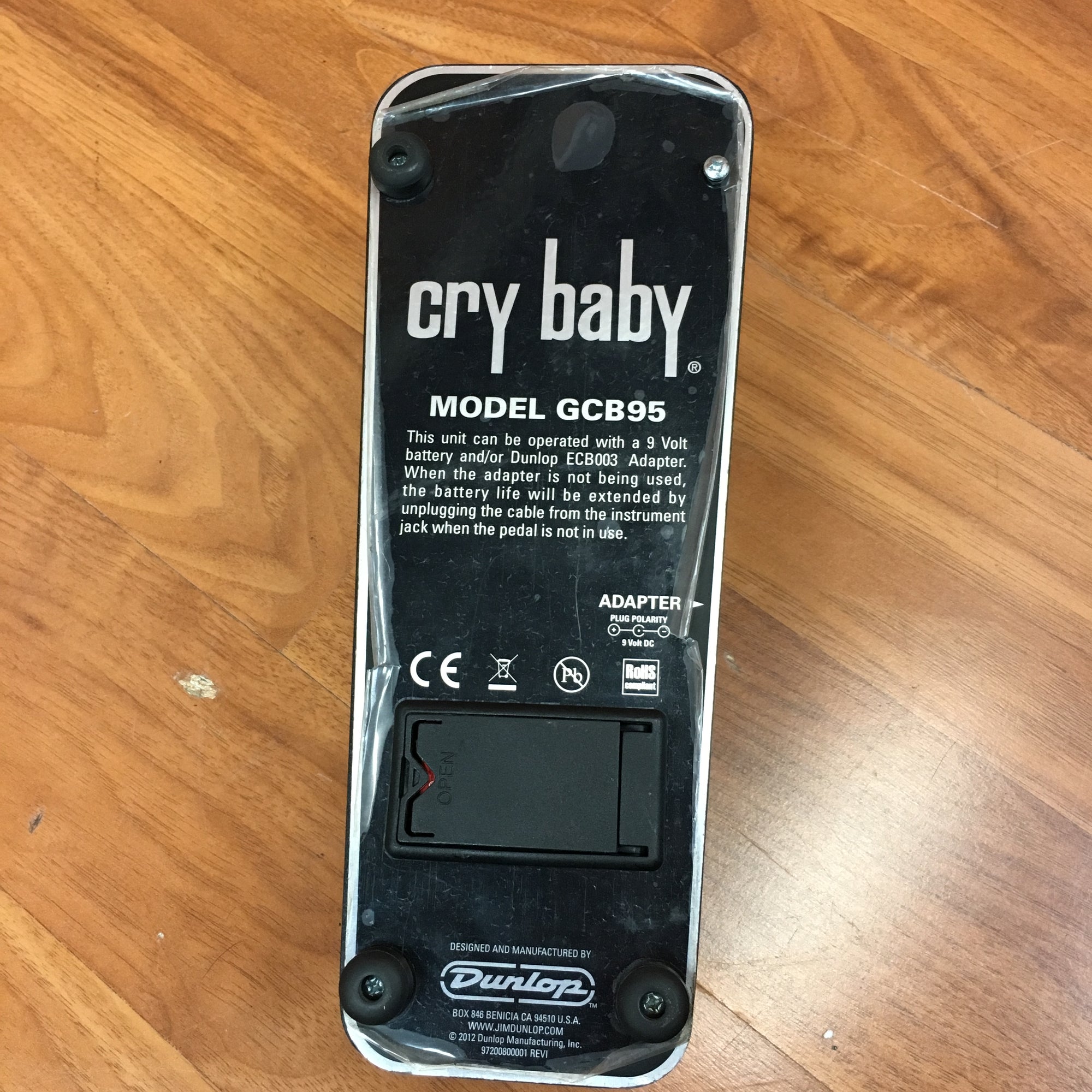 Dunlop crybaby GCB95