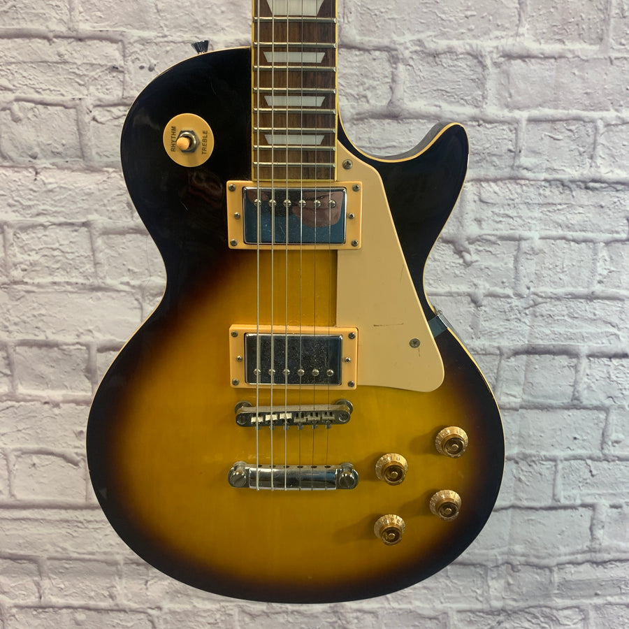 Stellar Les Paul Teardrop Tobacco Burst Electric Guitar
