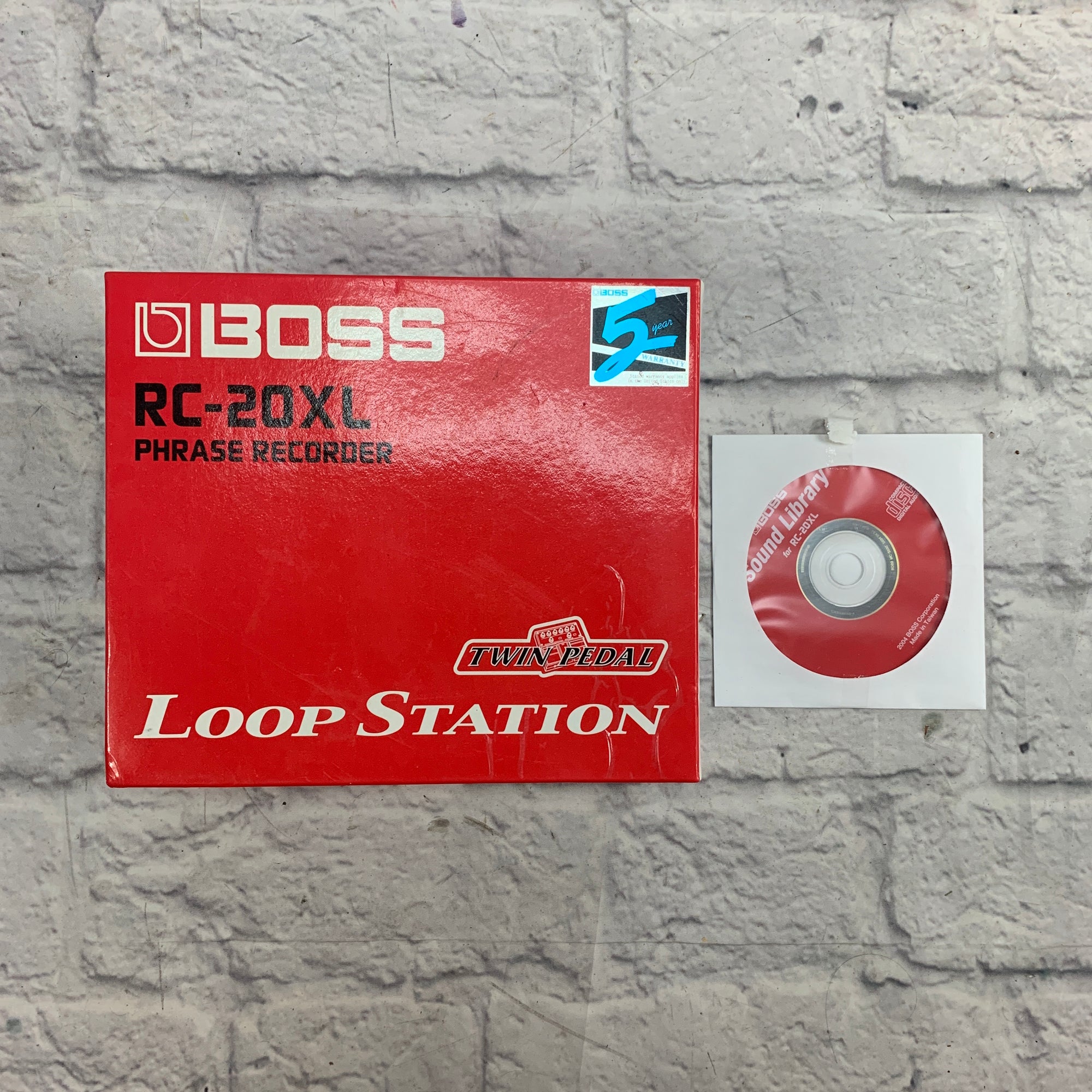 Boss RC20XL Loop Station w/ PS