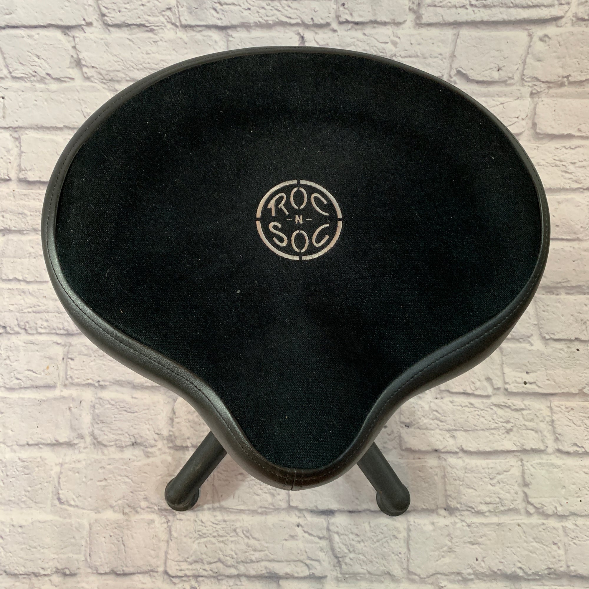 ROC-N-SOC Lunar Series Gas Lift Drum Throne  Black