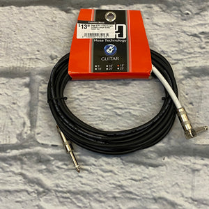 Hosa GTR-215R Straight to Right-angle Guitar Cable 15ft