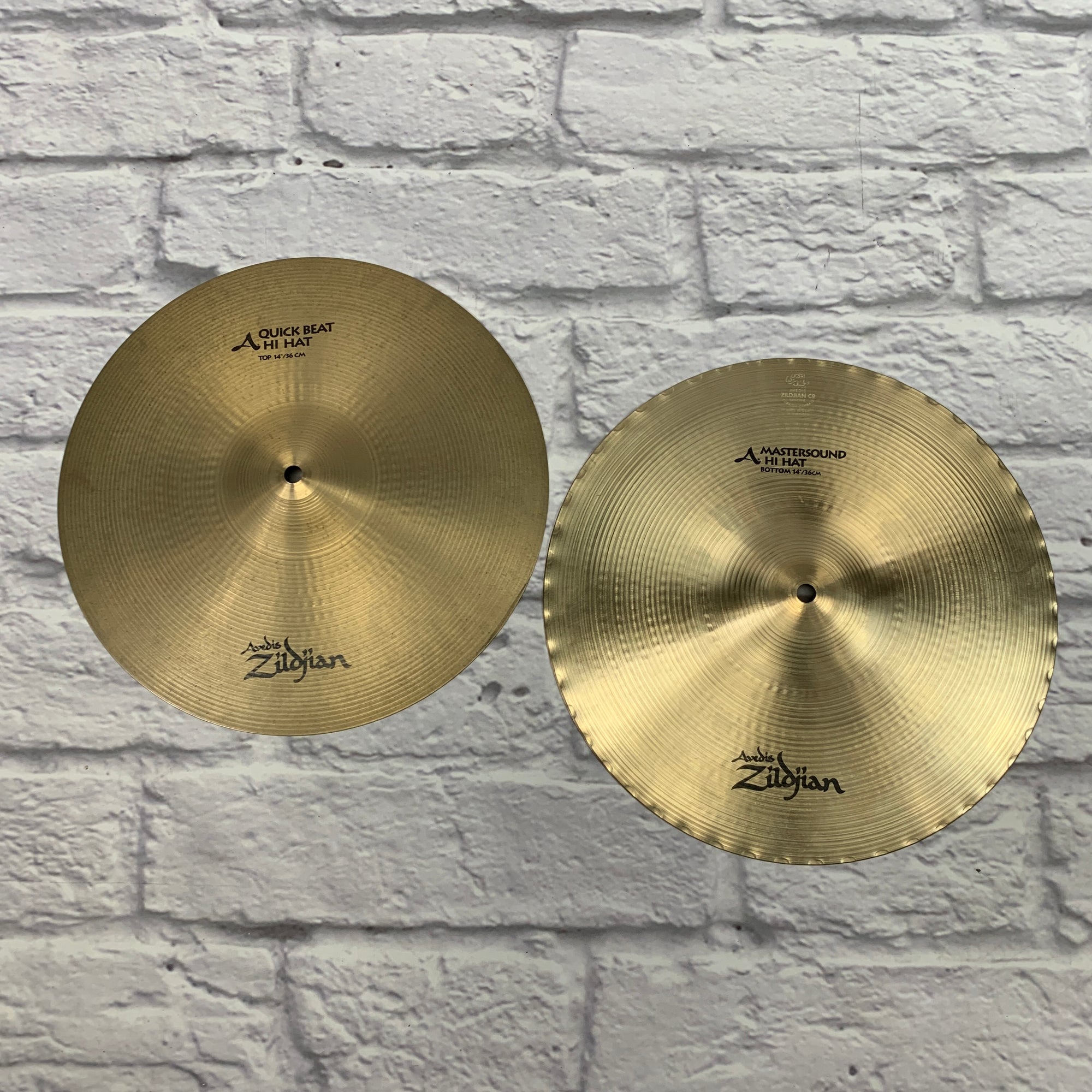Zildjian 14" Quick Beat/Mastersound Hi Hats