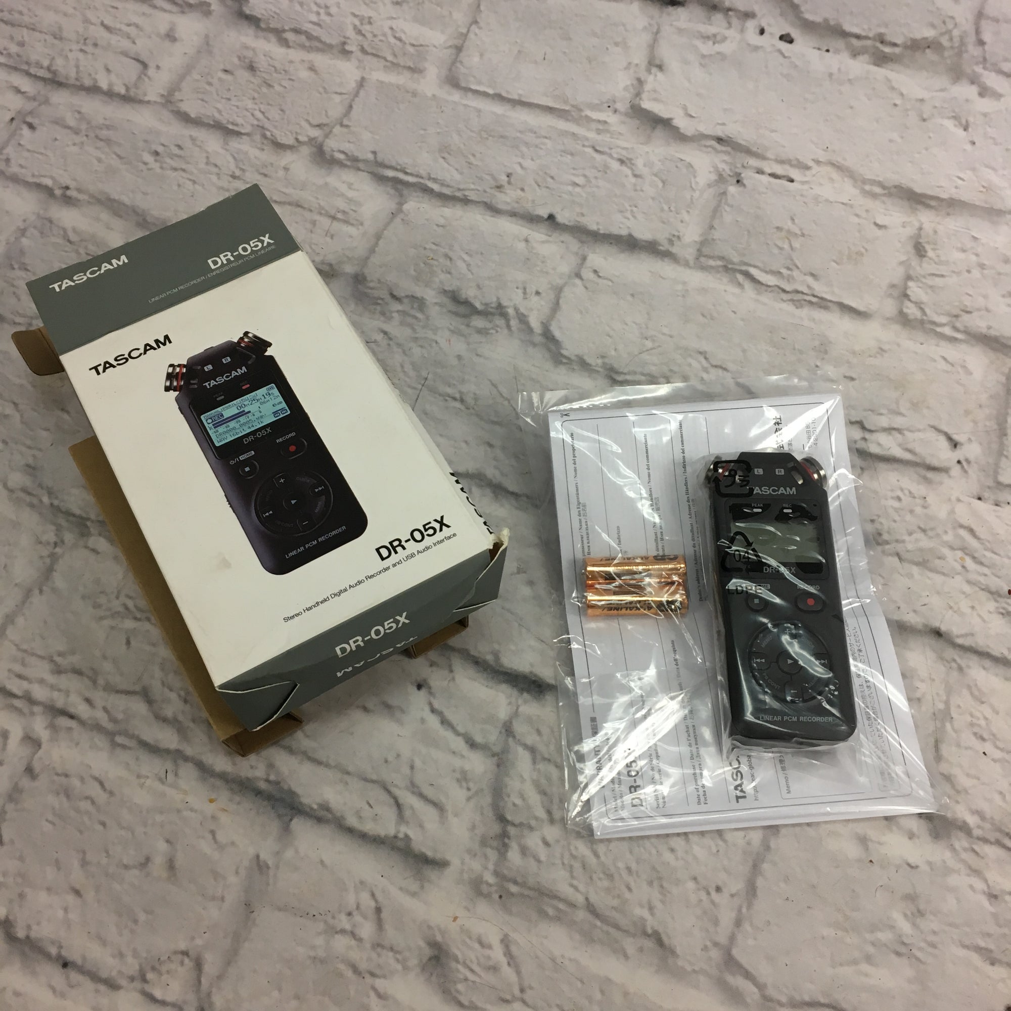 Tascam DR-05X PCM Field Recorder