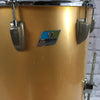 Vintage 1976 Ludwig 16x16 Gold Silk Floor Tom