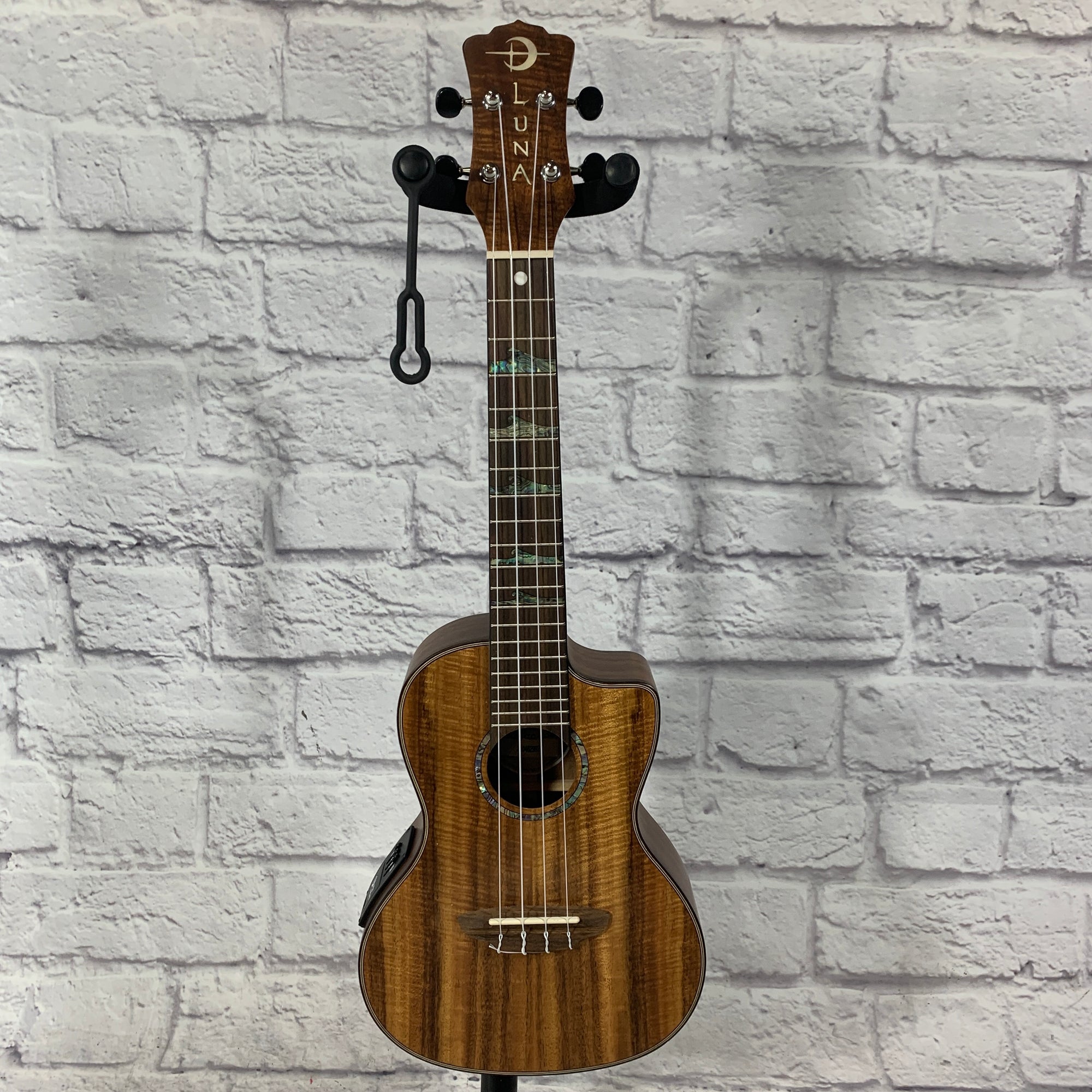 Luna HTC KOA Acoustic Electric Ukuleles