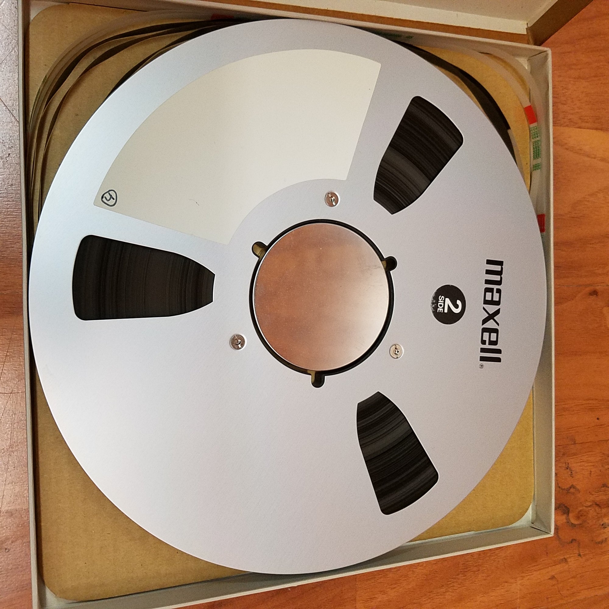 Maxell UD 35-180 1/4in Reel to Reel Tape - Evolution Music