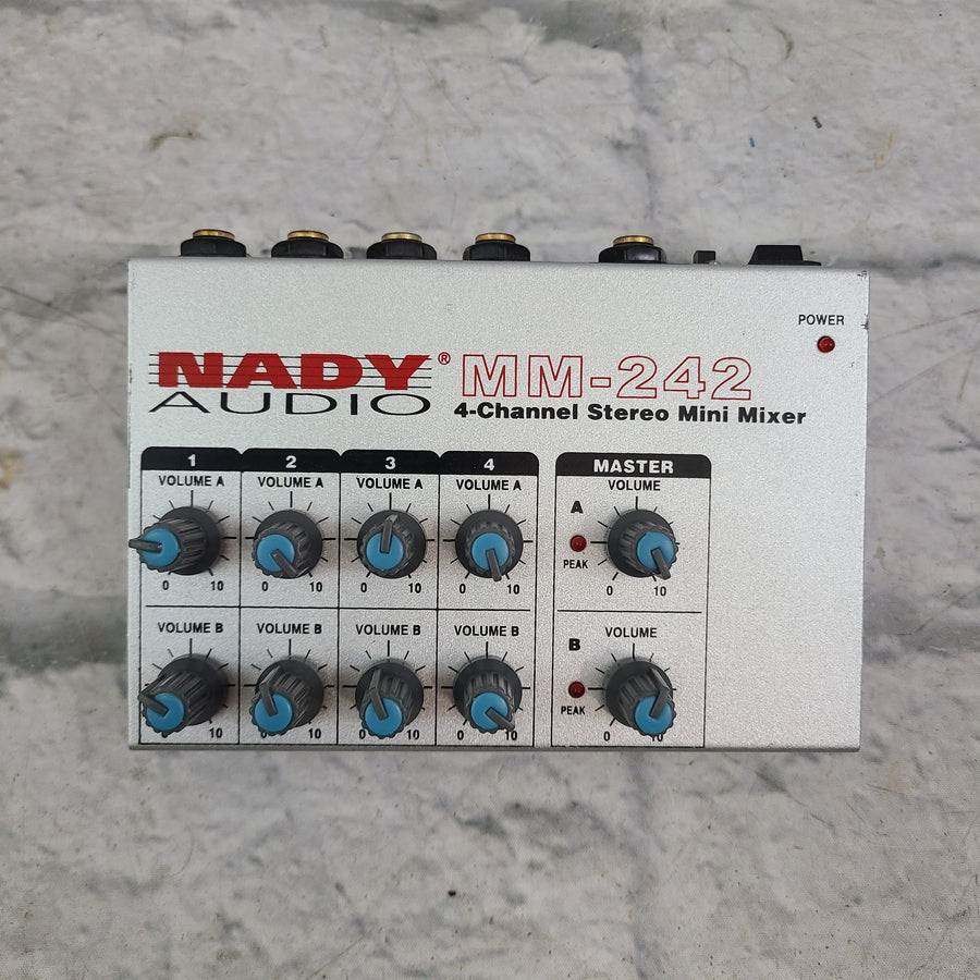 Nady Audio MM-242 Stereo Mixer Mixer