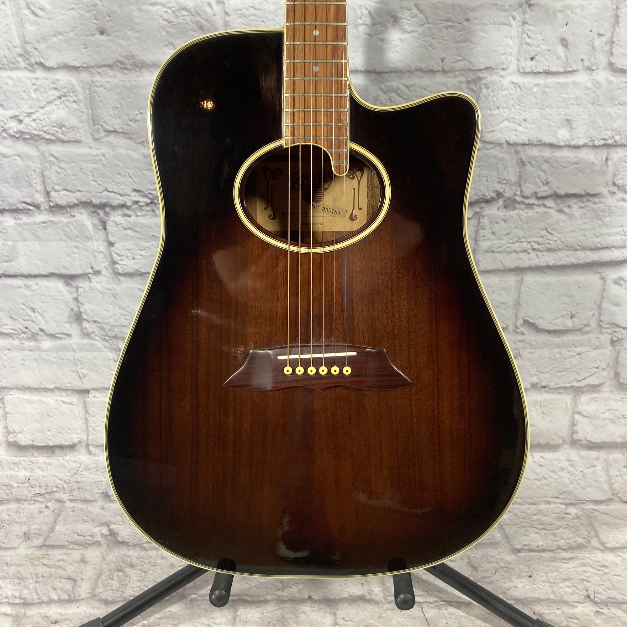 80s Korean Bently (Samick) 5135 Acoustic Guitar