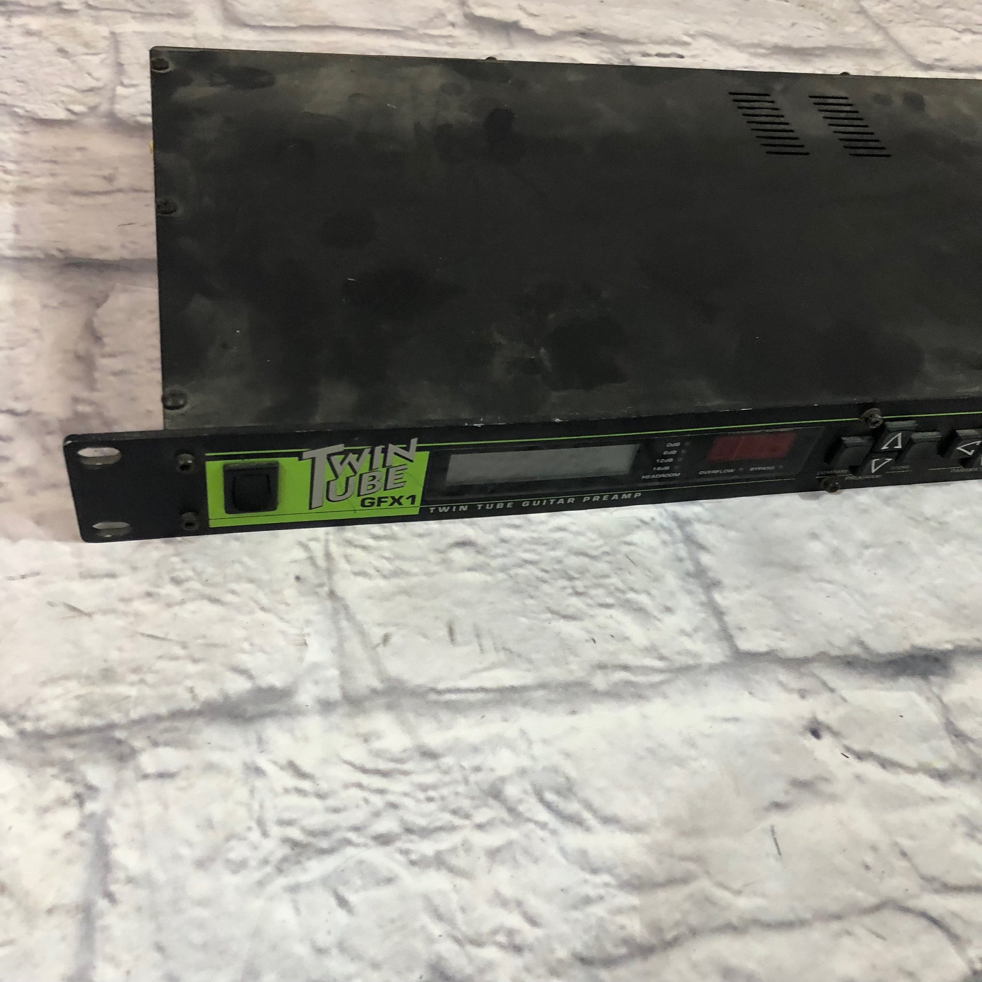 DigiTech GFX1 Twin Tube Rack Guitar Preamp and Effects Unit - Evolution ...