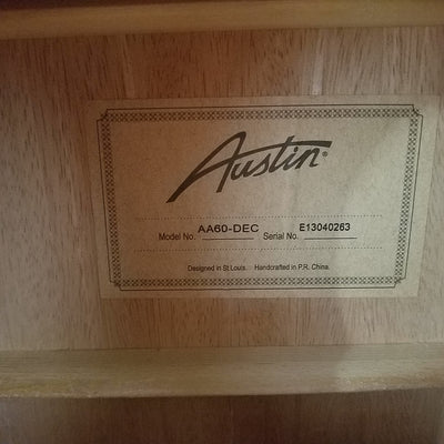 Austin AA60-DEC Acoustic Guitar