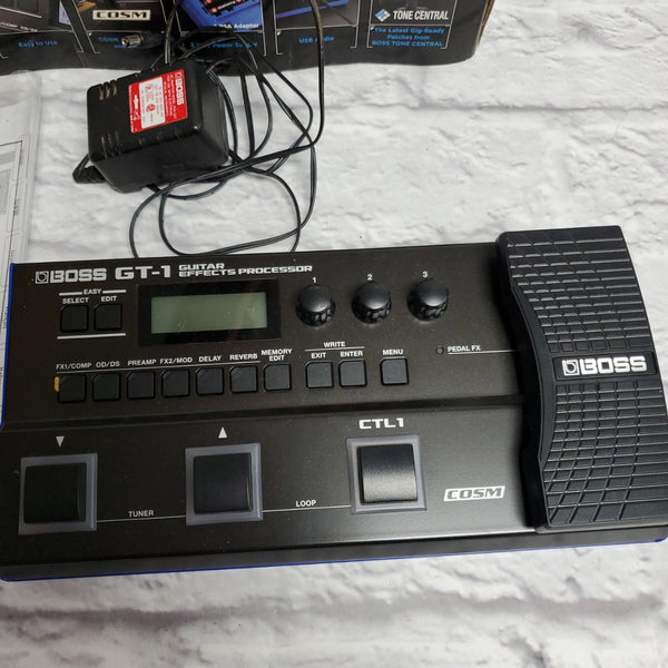 Boss gt1 Effects Pedal Evolution Music
