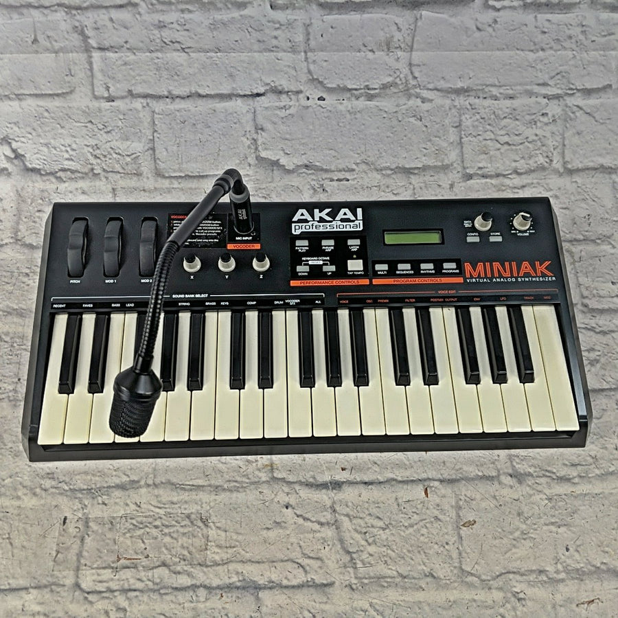 Akai Miniak Virtual Analog Synthesizer with Vocoder