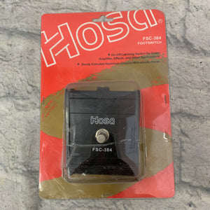 Hosa FSC-384 Footswitch, Guitar-style, Single-latching