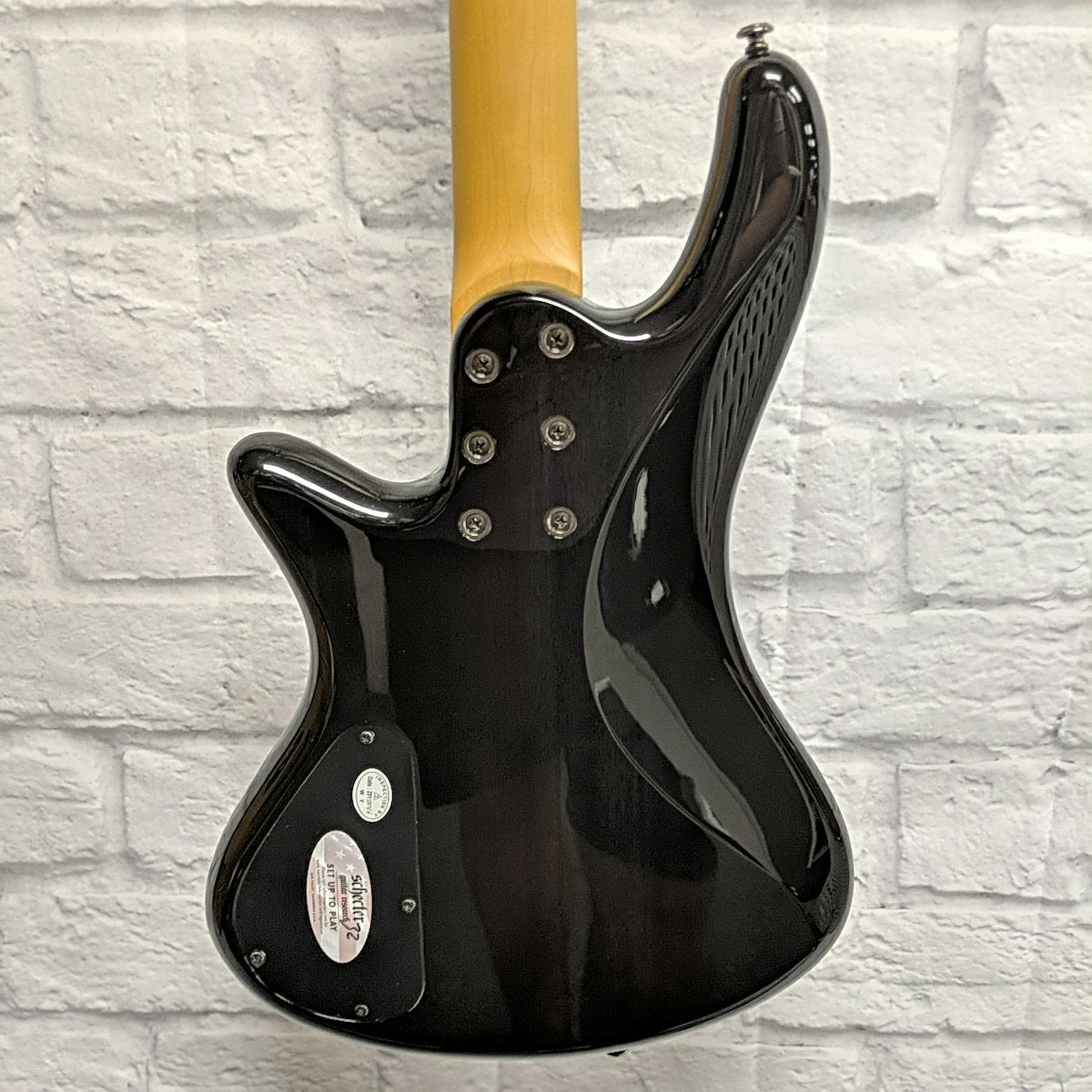 Schecter Stiletto Extreme-4 Active 4-String Bass See-Thru Black