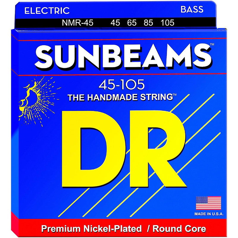 DR Strings NEON Hi-Def Yellow Bass SuperStrings Light 4-String