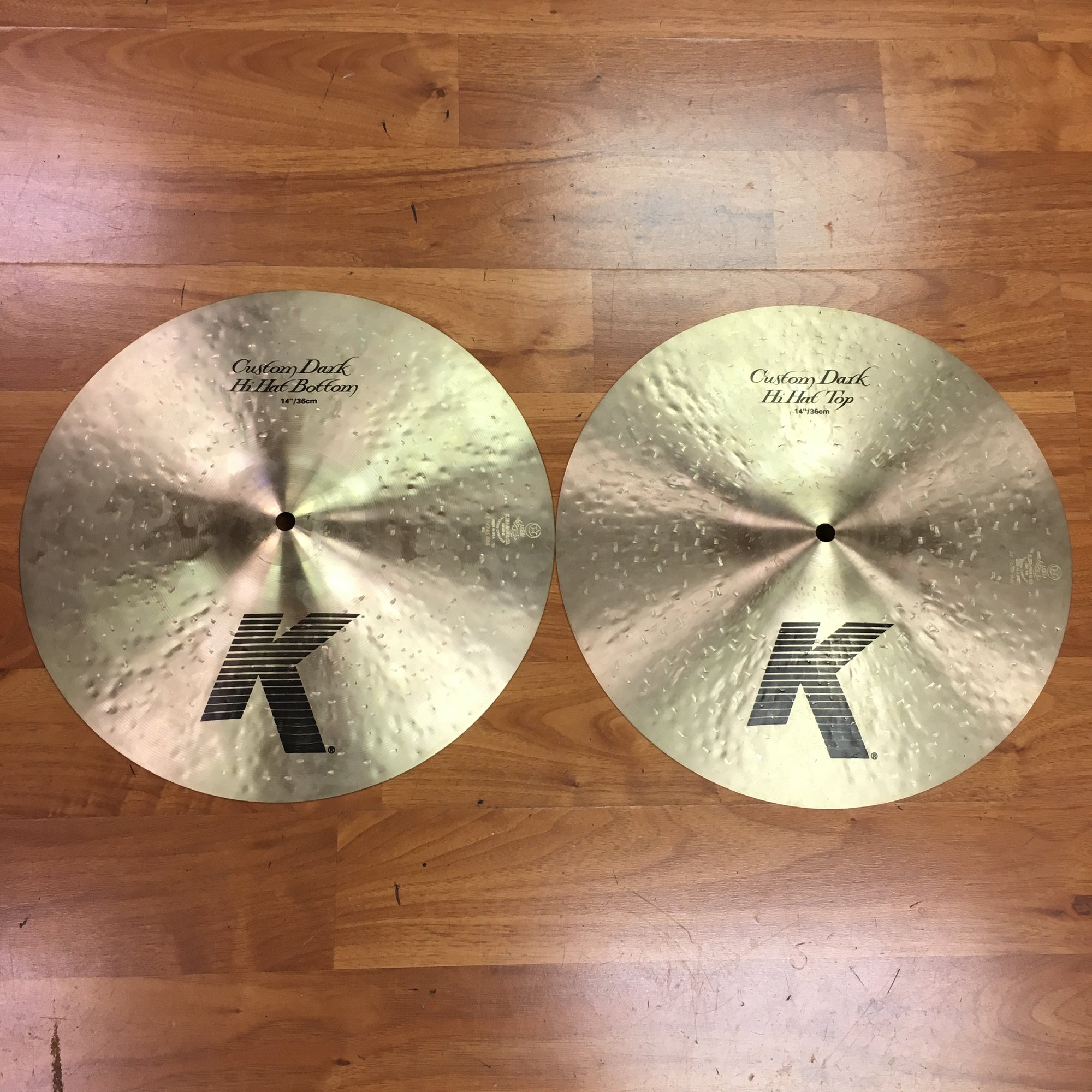 Zildjian 14" K Custom Dark Hi Hats