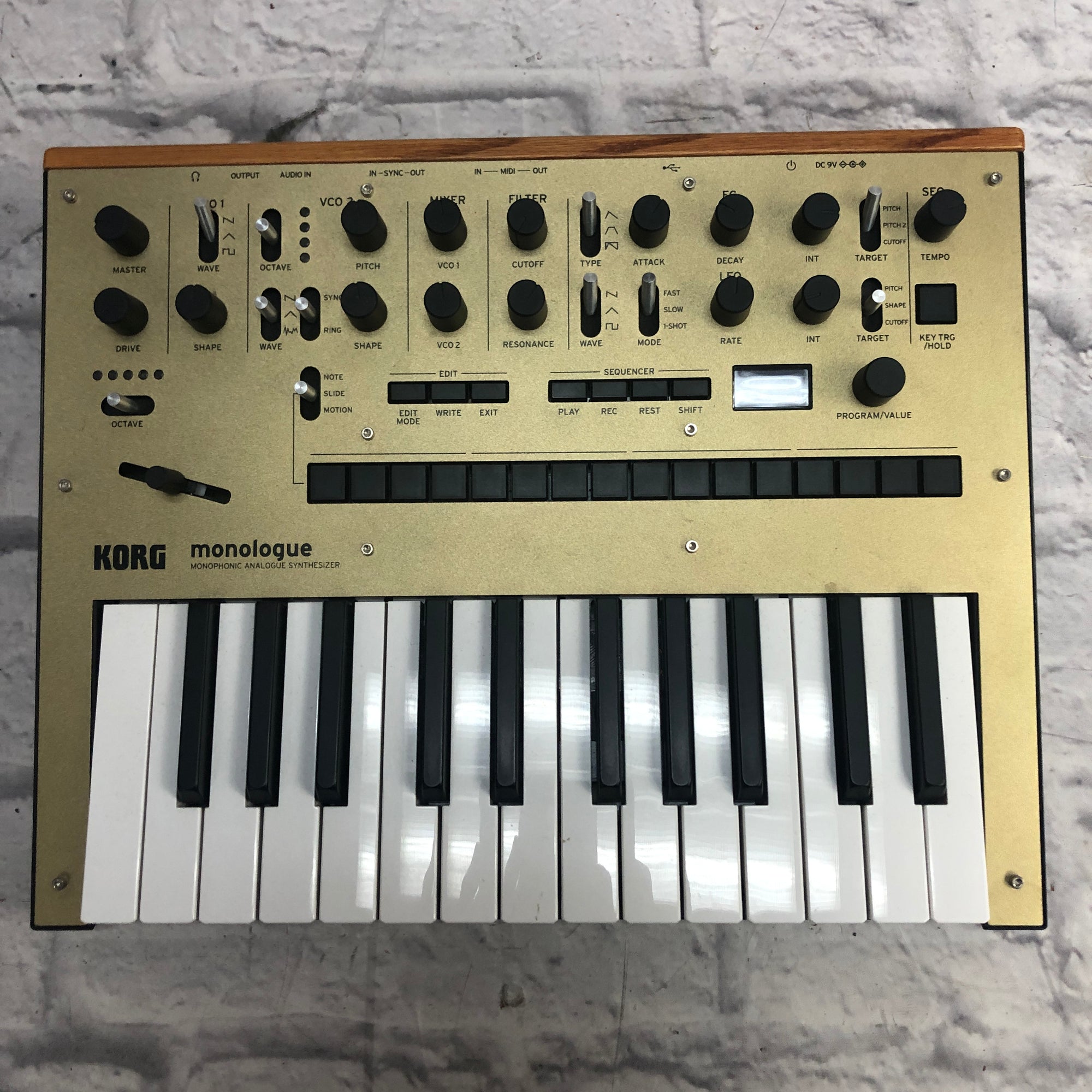 Korg Monologue Synthesizer Analog Monophonic