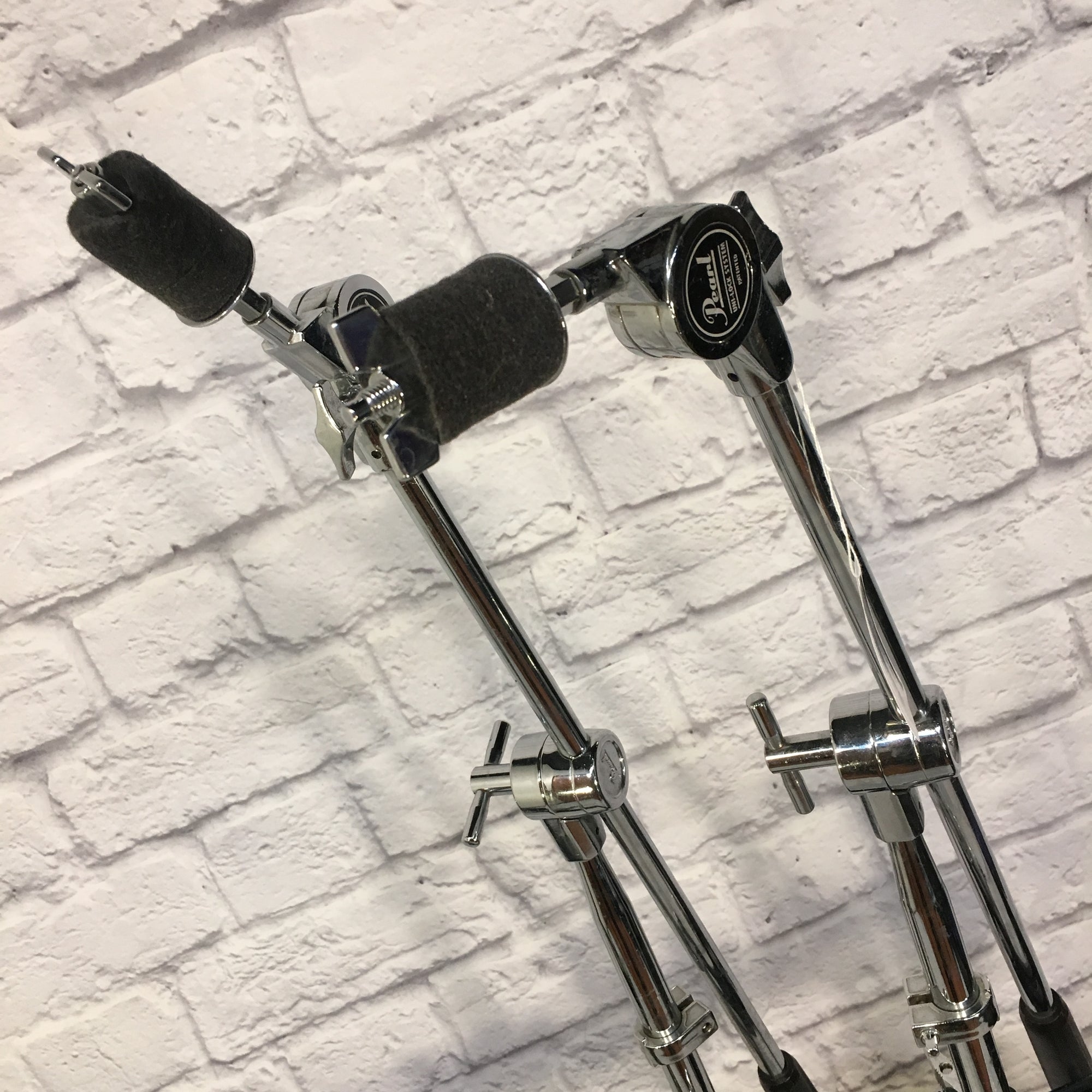 1990s Pearl Square Tube Rack System Black
