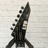 ESP LTD ALEXI-600 Alexi Laiho Electric Guitar - White With Black Pinstripe