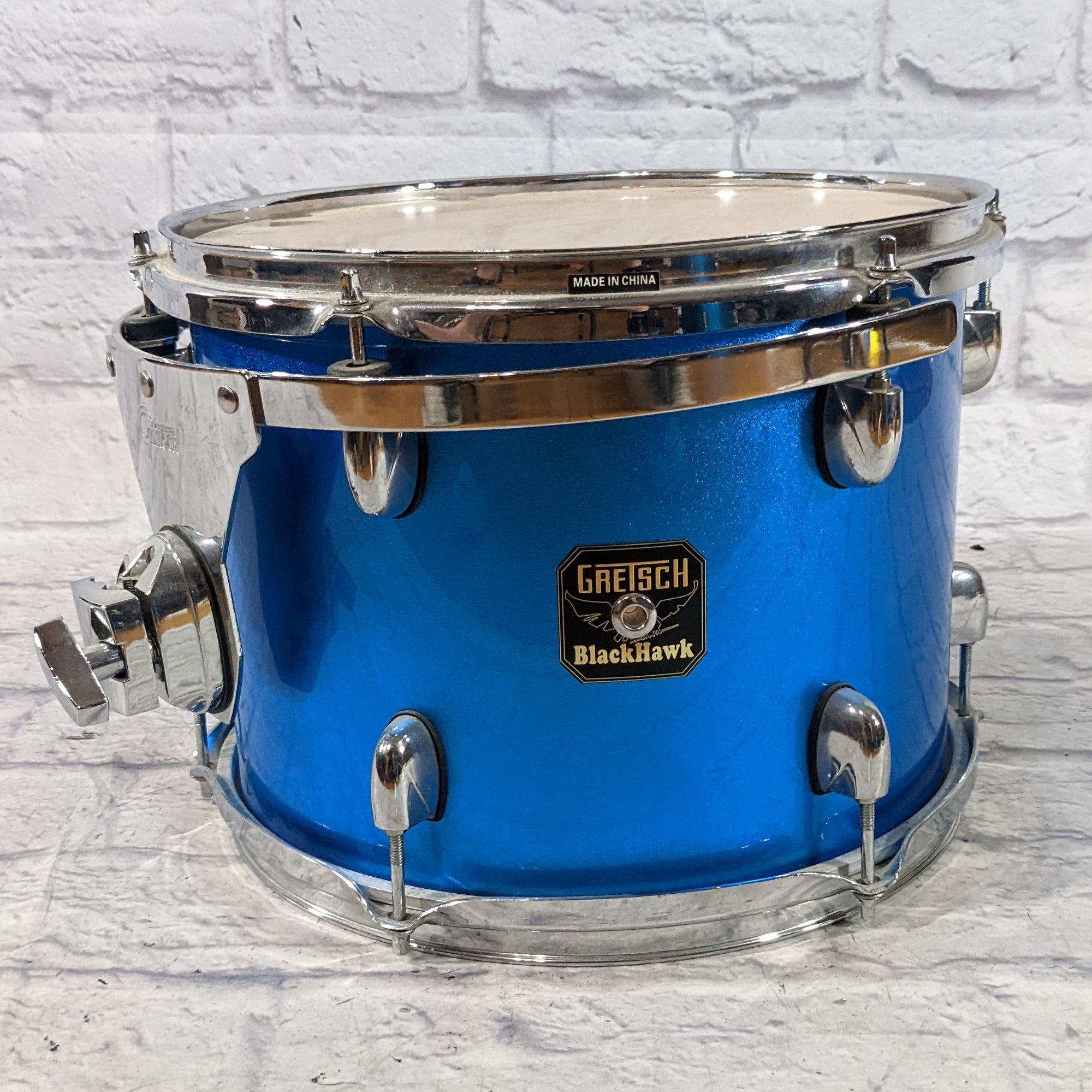 Gretsch Blackhawk 12 x 9 Blue Sparkle Rack Tom