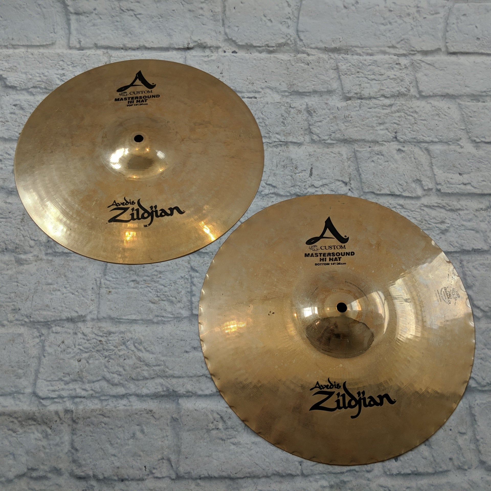 Zildjian A Custom Mastersound 14in Hi Hats