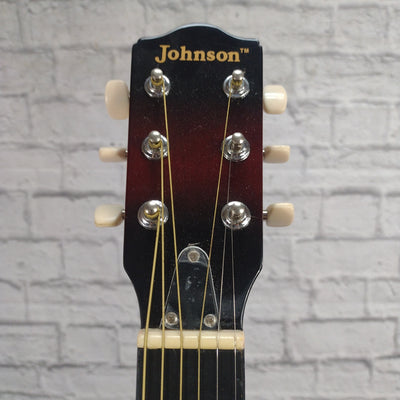 Johnson Acoustic Guitar Signed by Kid Rock