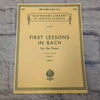 Schirmer's Library First Lessons in Bach Book II