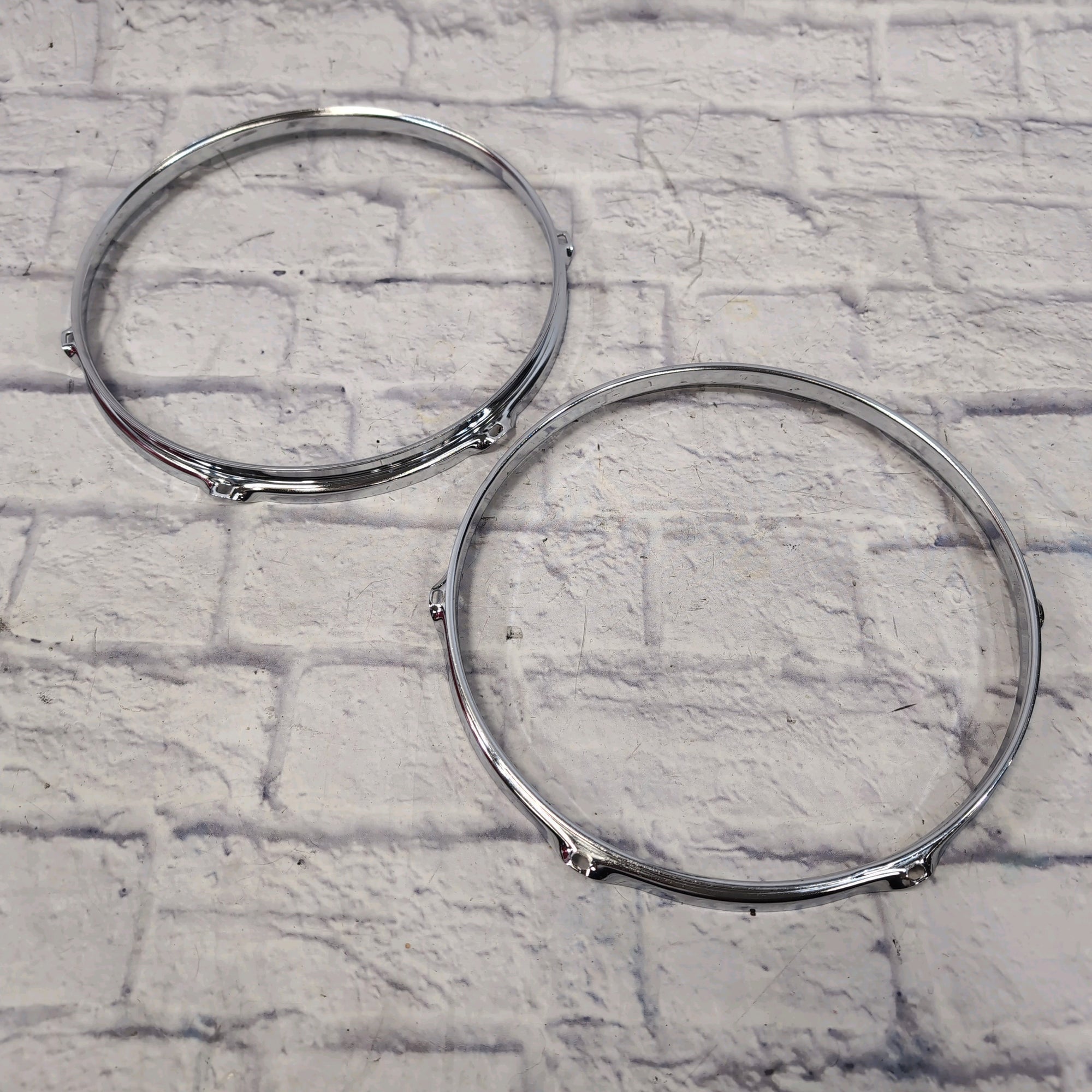 Unknown 12in 6 Lug Drum Hoop Pair