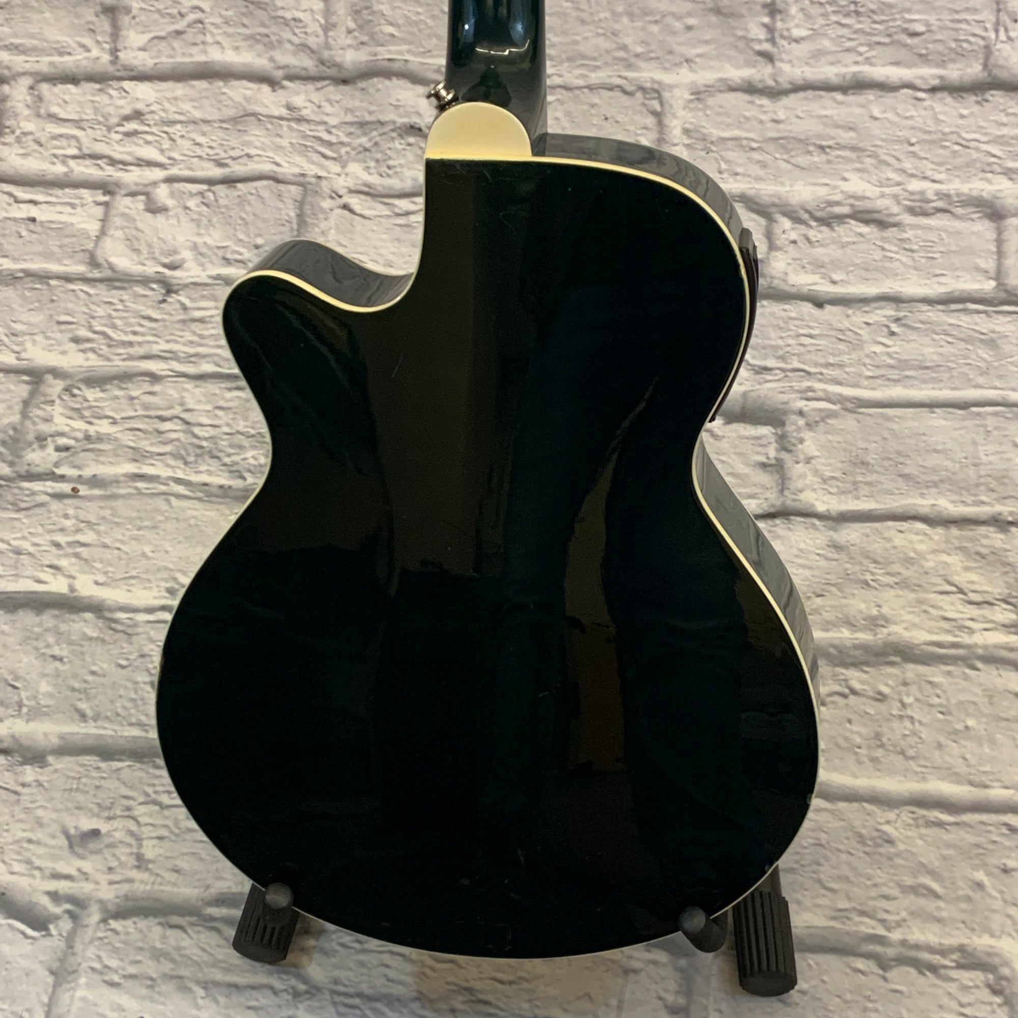 Oscar Schmidt OG10CETB Cutaway Acoustic Electric  Transparent Green