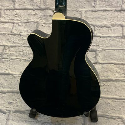 Oscar Schmidt OG10CETB Cutaway Acoustic Electric  Transparent Green