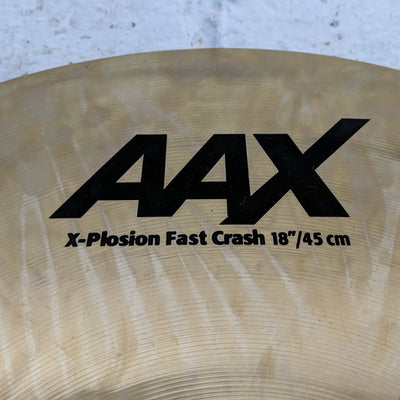 Sabian 18" AAX X-Plosion Fast Crash Cymbal