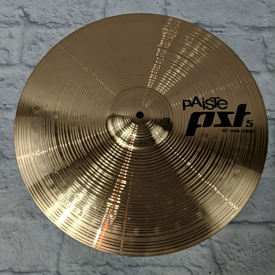 Paiste PST5 18 Thin Crash Cymbal