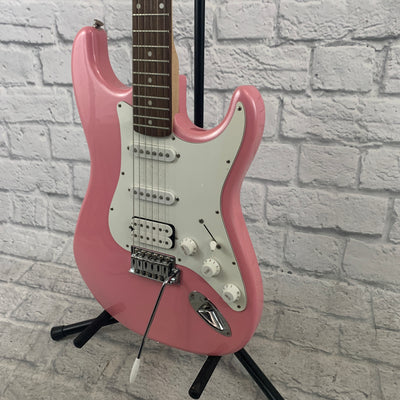 Austin AU733 Electric Guitar - Pink Glitter