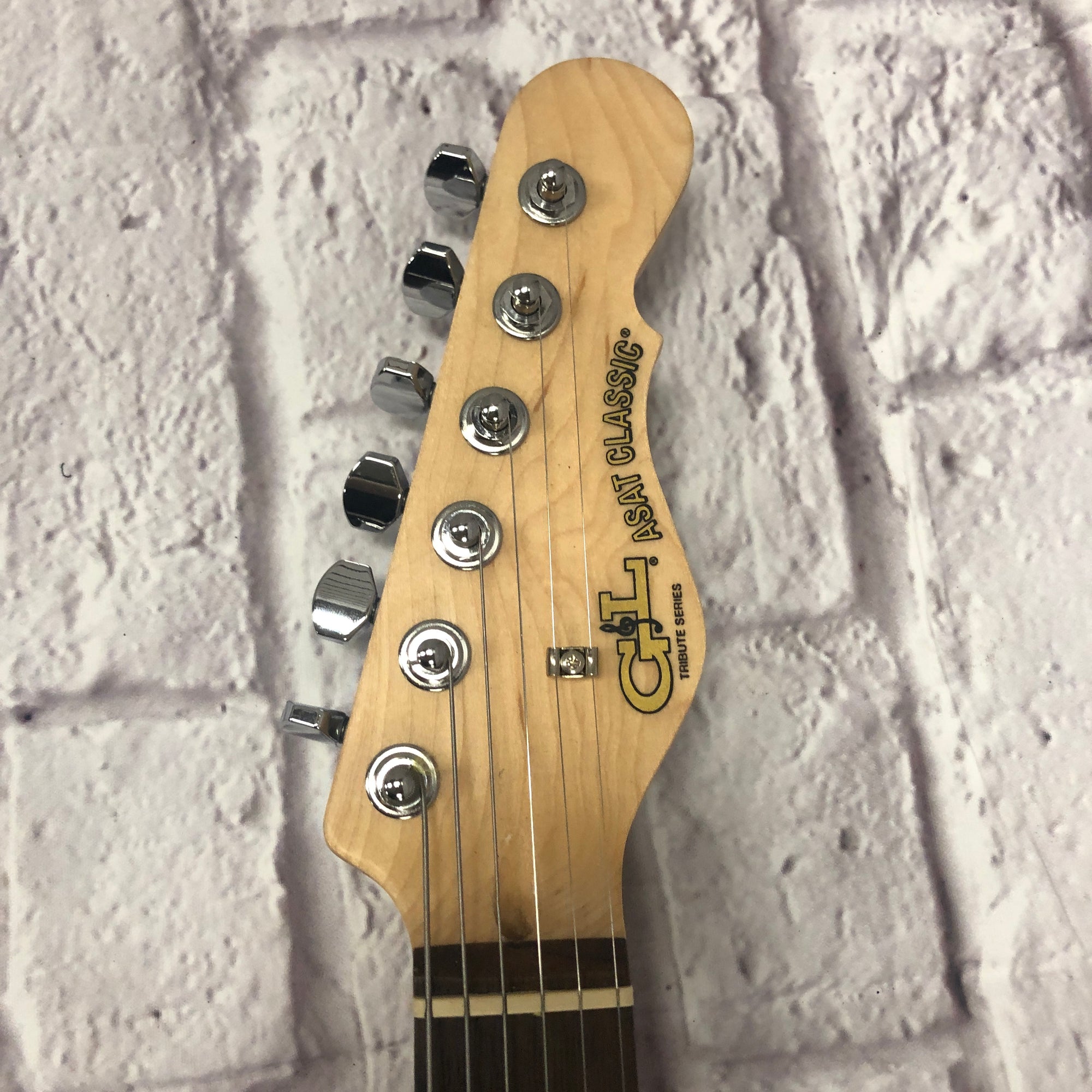G&L Tribute ASAT Classic Candy Red Electric Guitar