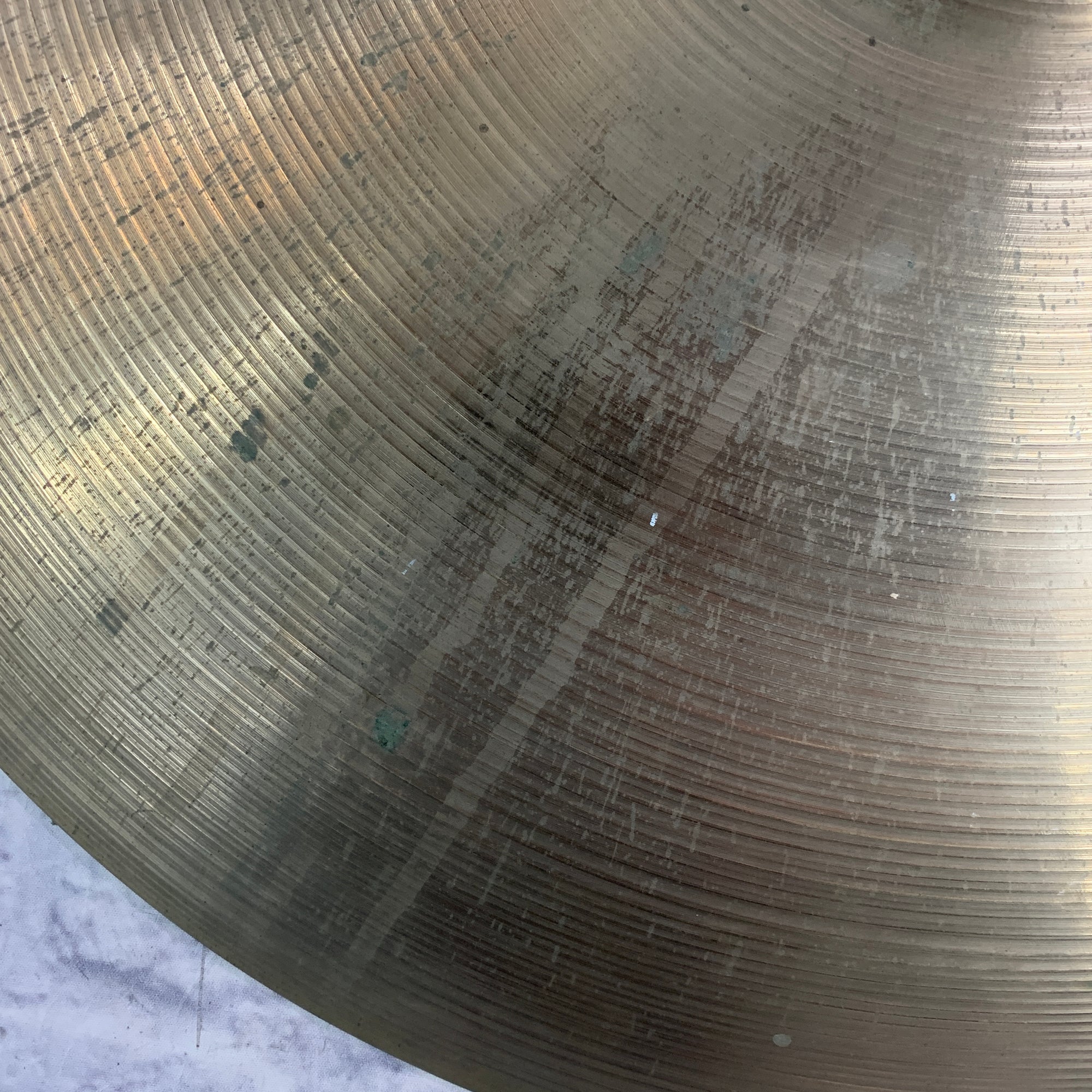 Vintage 1960's Zildjian 24 Ride Cymbal