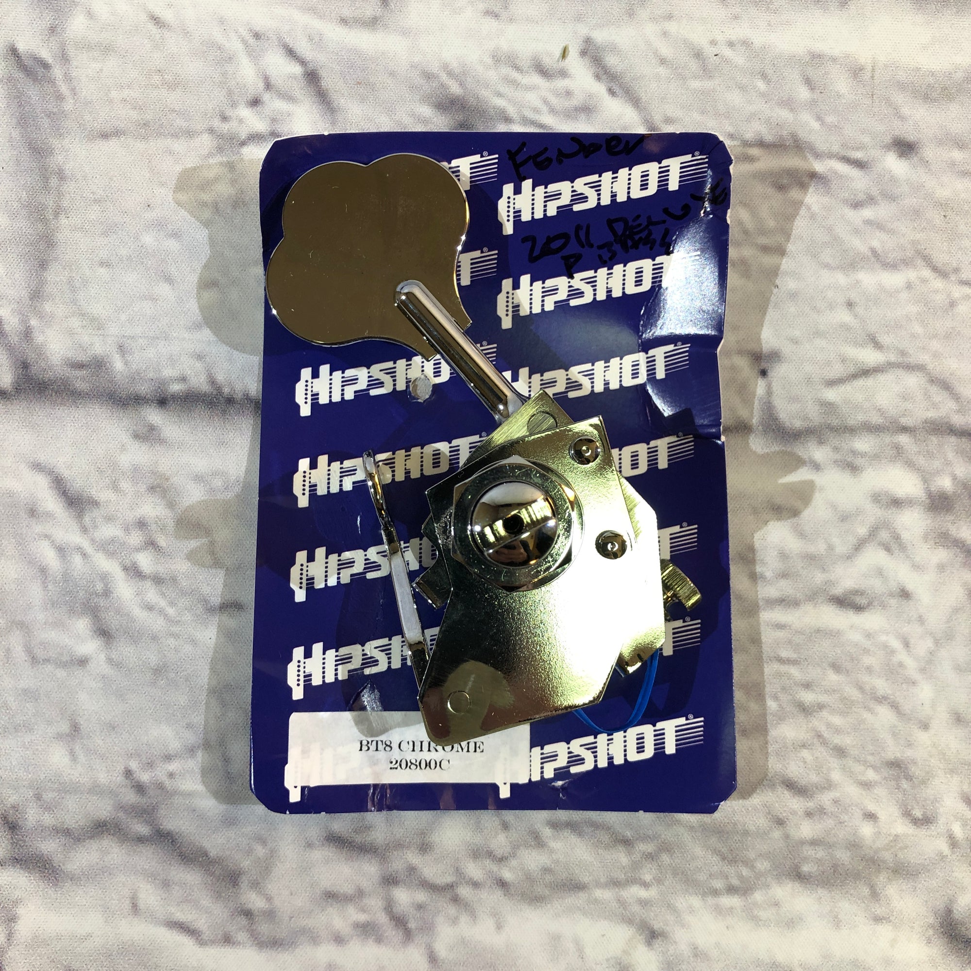 Hipshot BT8 Bass Extender Key for Fender 2008+ American STD Chrome