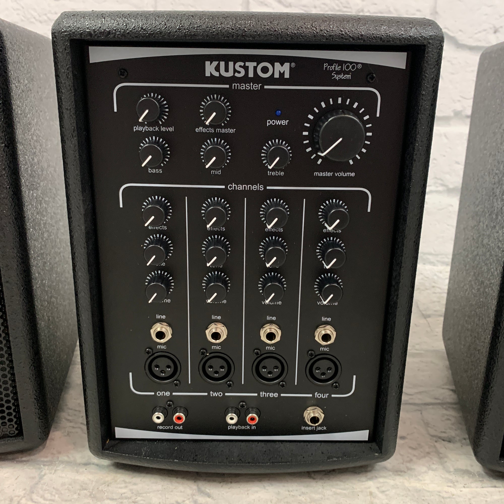 Kustom Profile 100 All in One Portable PA System - New Old Stock!