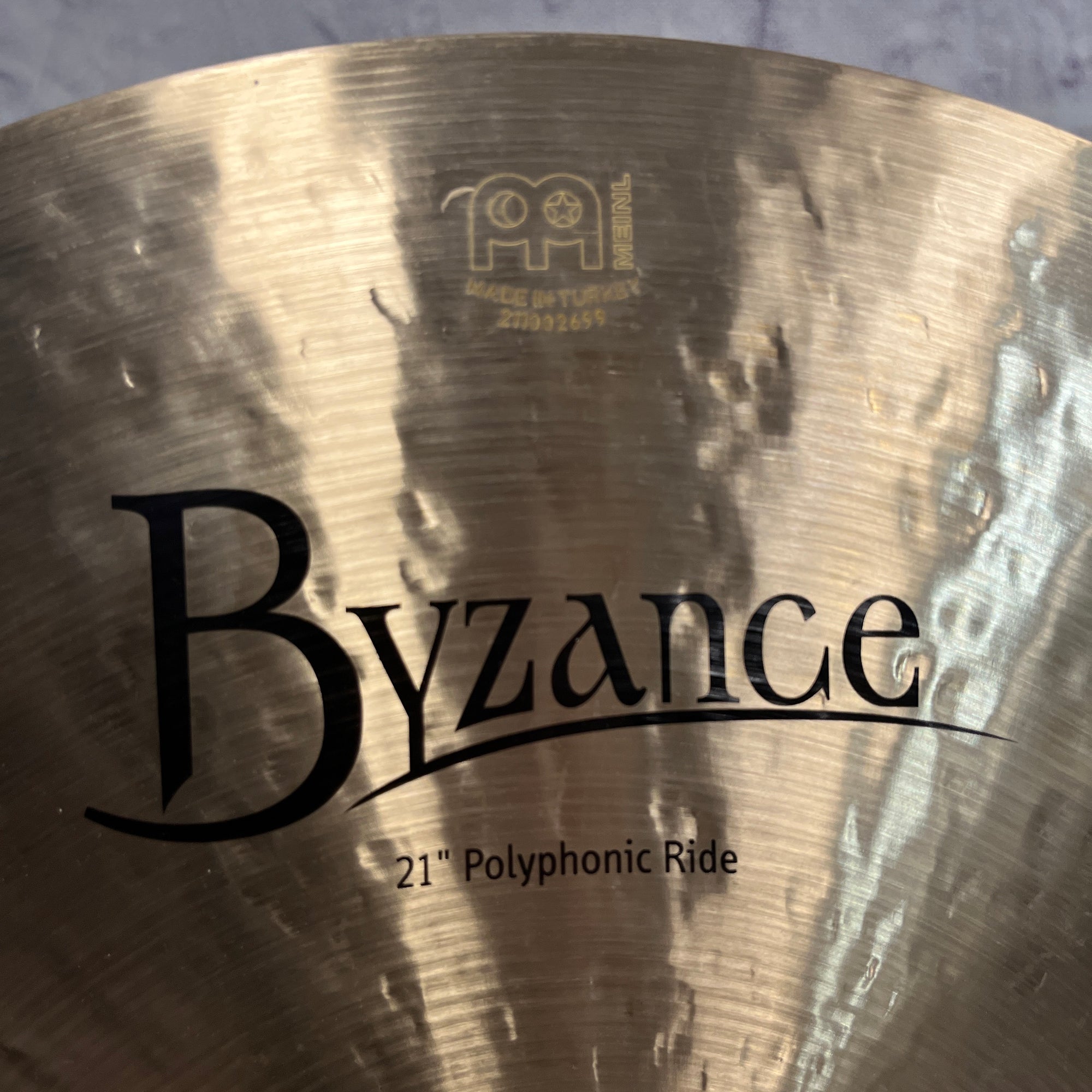 Meinl 21 Byzance Polyphonic Ride Cymbal
