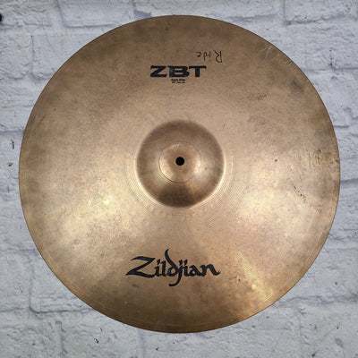 Zildjian ZBT 20" Rock Ride Cymbal Crash Ride Cymbal